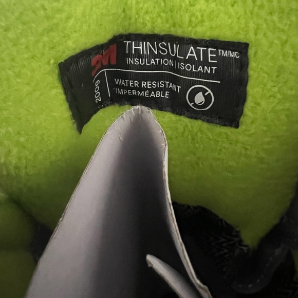 3M Thinsulate Purple and Green Kids Snow Boots - Picture 7 of 8